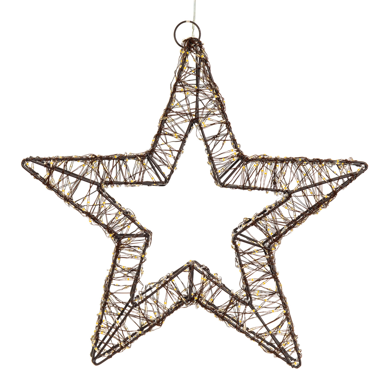 Étoile 3D, Ø 35 cm, 800 Micro led blanc chaud et blanc froid, intérieur 3 Étoile 3D, Ø 35 cm, 800 Micro led blanc chaud et blanc froid, intérieur 3