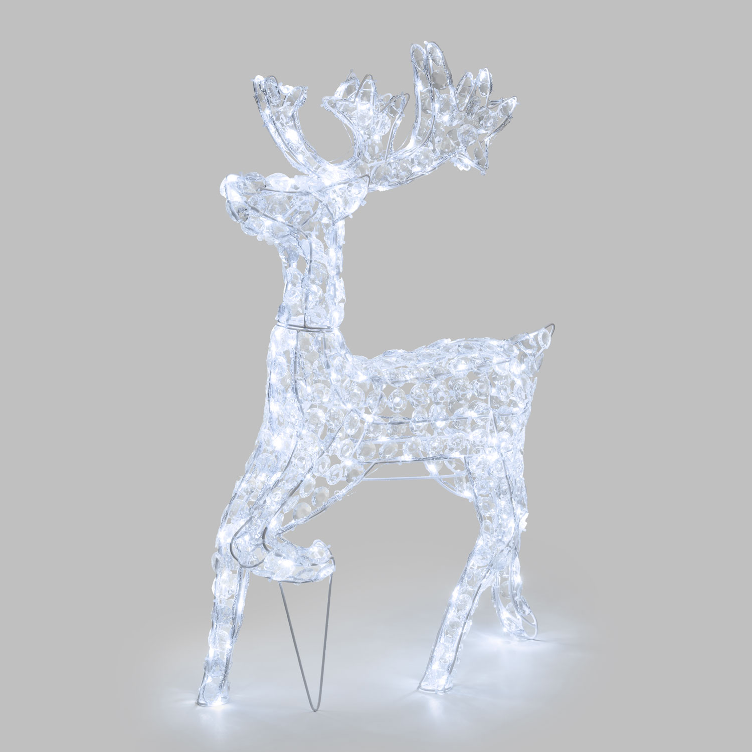 Reno Led con pata levantada h. 85 cm 3 Reno Led con pata levantada h. 85 cm 3