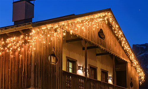 Stalactites lumineuses