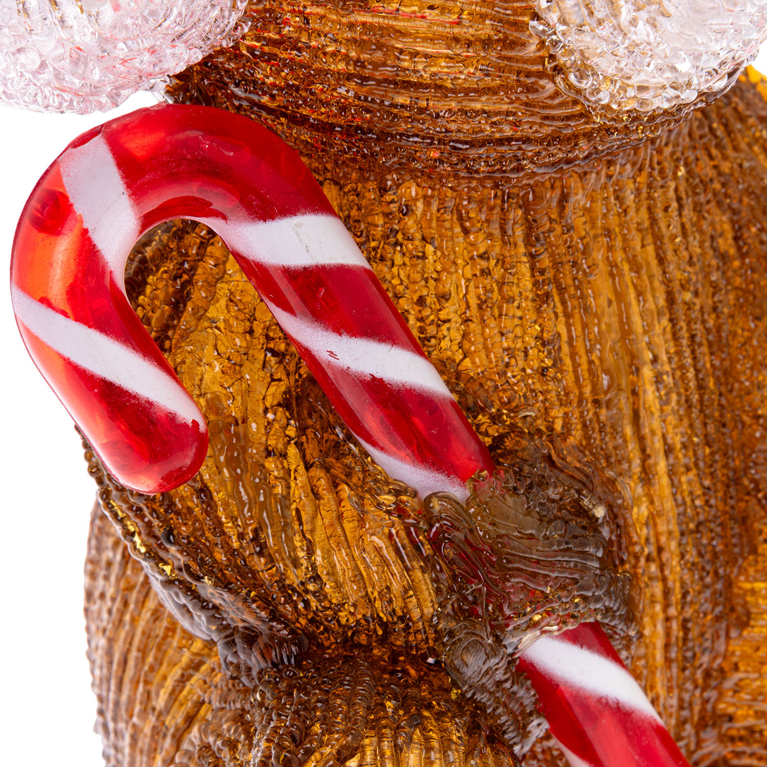 Battery-operated Christmas bear with Candy Cane, h 24 cm, 32 cold white LEDs 11 Battery-operated Christmas bear with Candy Cane, h 24 cm, 32 cold white LEDs 11