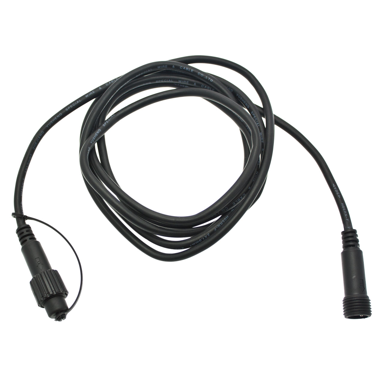 Schwarzes PML Verlängerungskabel 2,5 m, IP67 Schwarzes PML Verlängerungskabel 2,5 m, IP67
