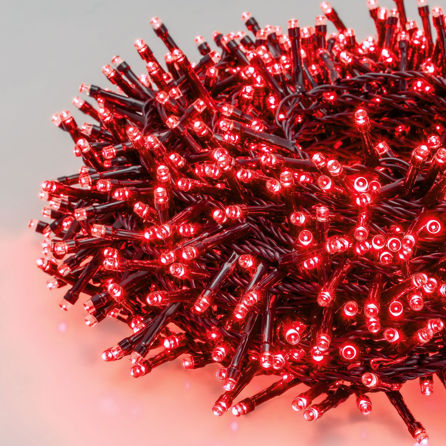 MiniCluster Lichterkette 20,5 m, 1000 LEDs rot 6 MiniCluster Lichterkette 20,5 m, 1000 LEDs rot 6