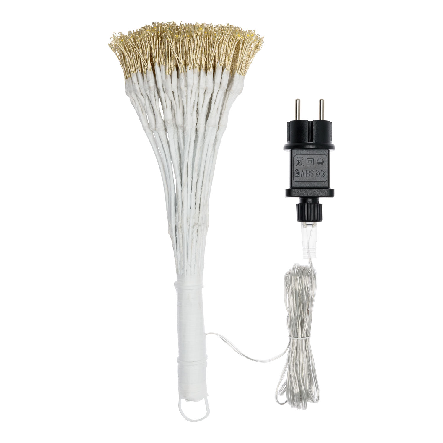 Leuchtende RICCO-Sphäre mit weißen Ästen, Ø 40 cm, 576 Micro-LED warmweiß, innenverwendung 6 Leuchtende RICCO-Sphäre mit weißen Ästen, Ø 40 cm, 576 Micro-LED warmweiß, innenverwendung 6