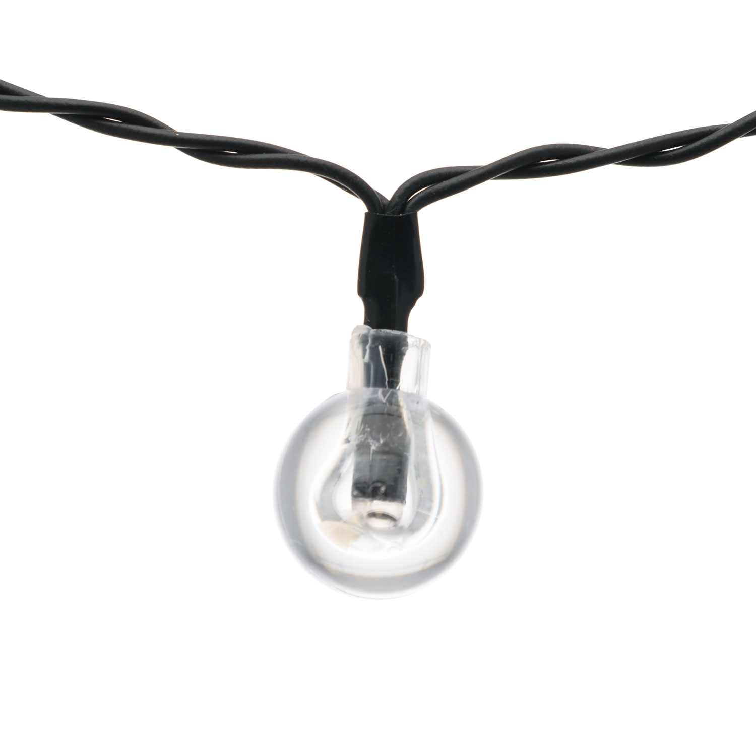 5 m Solar string, 50 clear spheres Ø 20 mm, warm white led 4 5 m Solar string, 50 clear spheres Ø 20 mm, warm white led 4