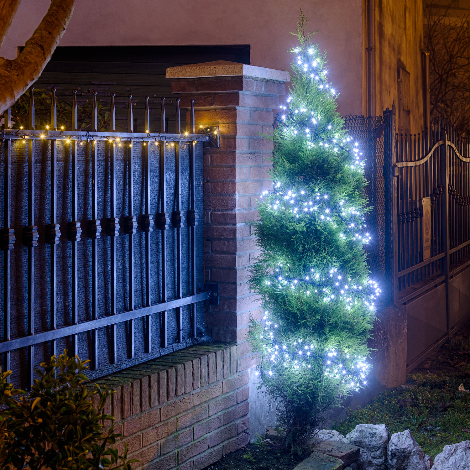 Festone di Luce 7,5 m, 750 miniled bianco freddo 10 Festone di Luce 7,5 m, 750 miniled bianco freddo 10