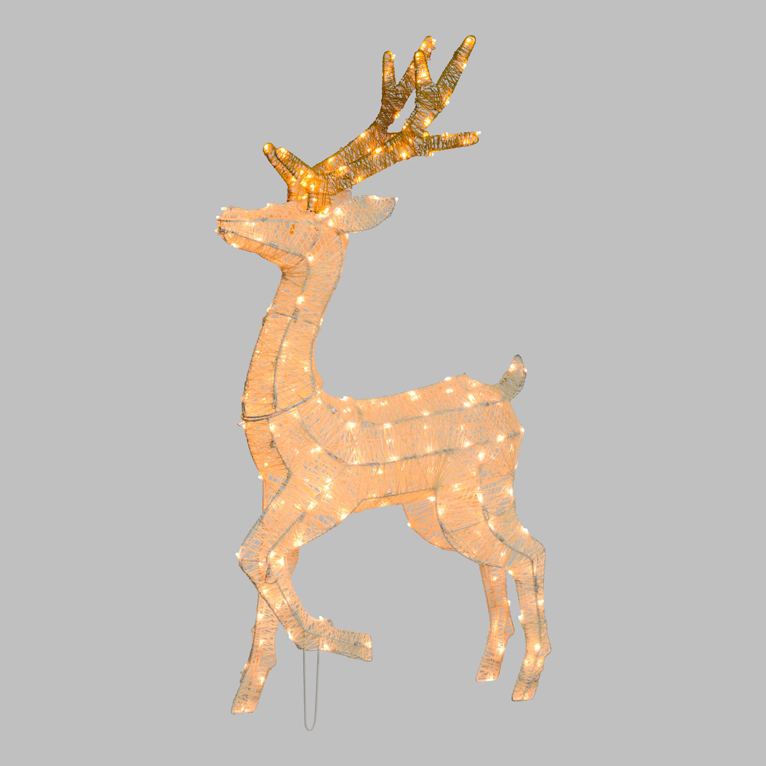 3D laufendes Rentier, 200 LEDs, extra warmweiß 4 3D laufendes Rentier, 200 LEDs, extra warmweiß 4