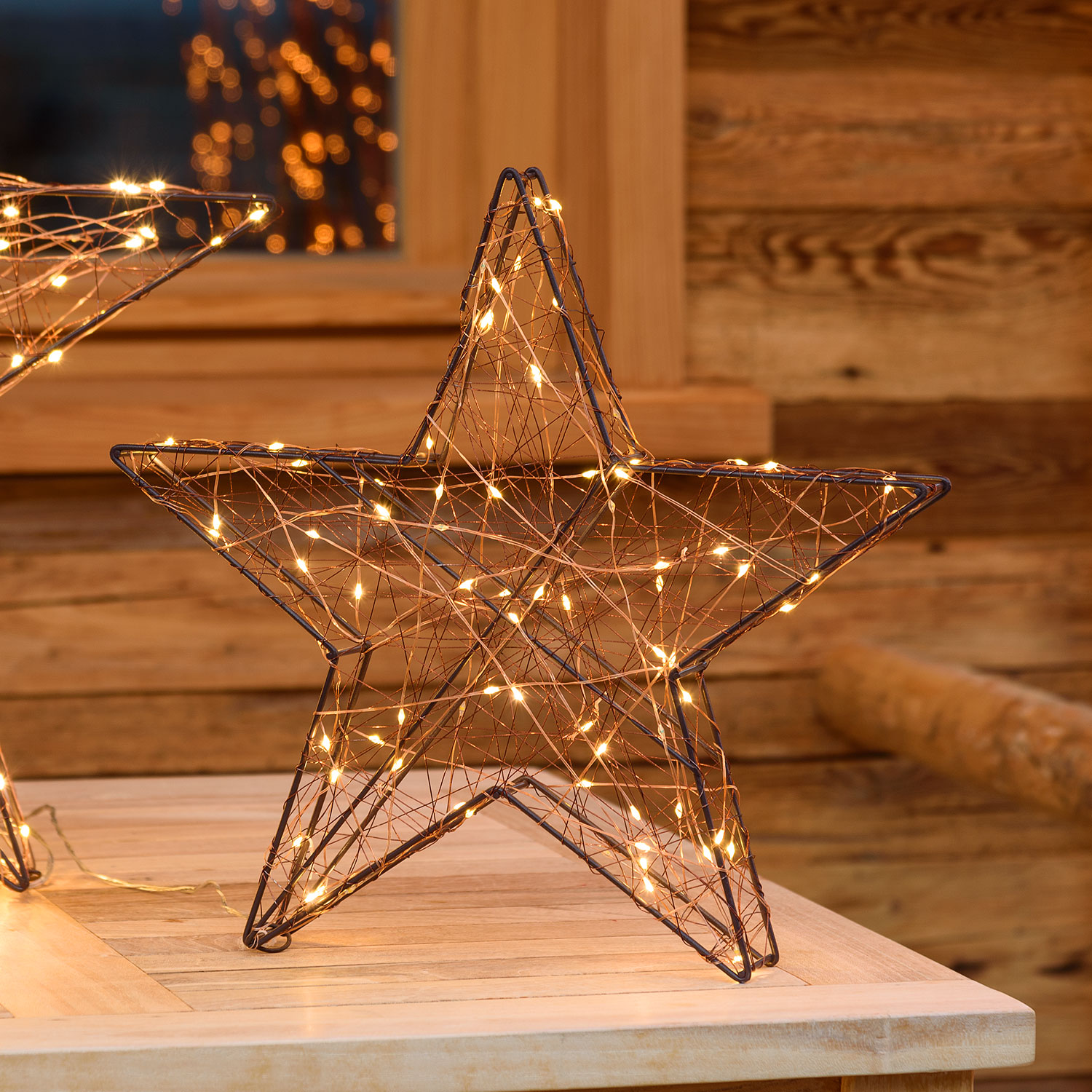 Estrella Led con destellos Ø 40cm Estrella Led con destellos Ø 40cm