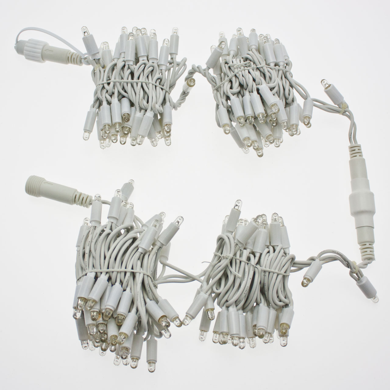 10m 200 Blue and White Maxiled Flashled Connectable String Lights, IP67 9 10m 200 Blue and White Maxiled Flashled Connectable String Lights, IP67 9