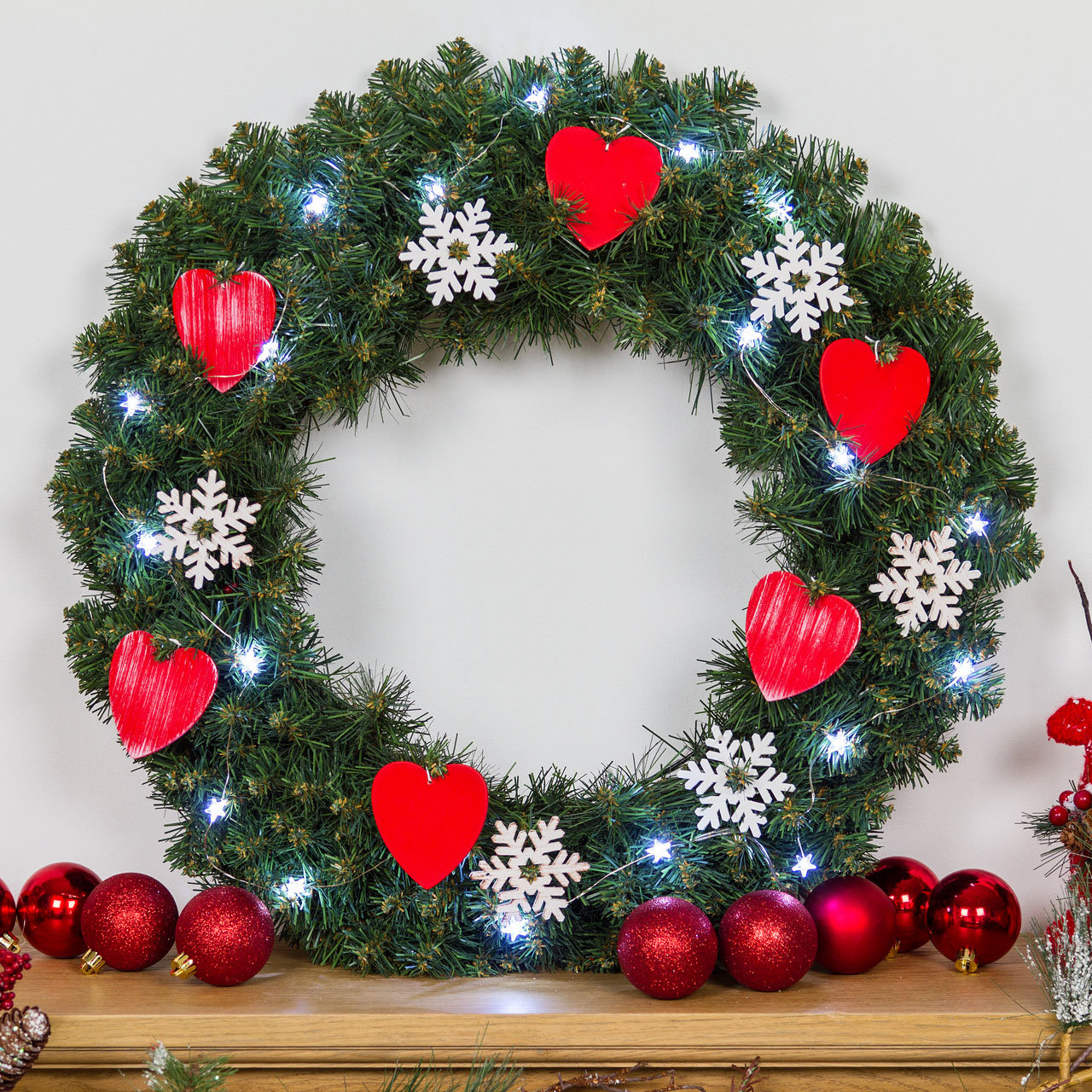 Guirnalda Led estrellas blancas 1,9m 7 Guirnalda Led estrellas blancas 1,9m 7