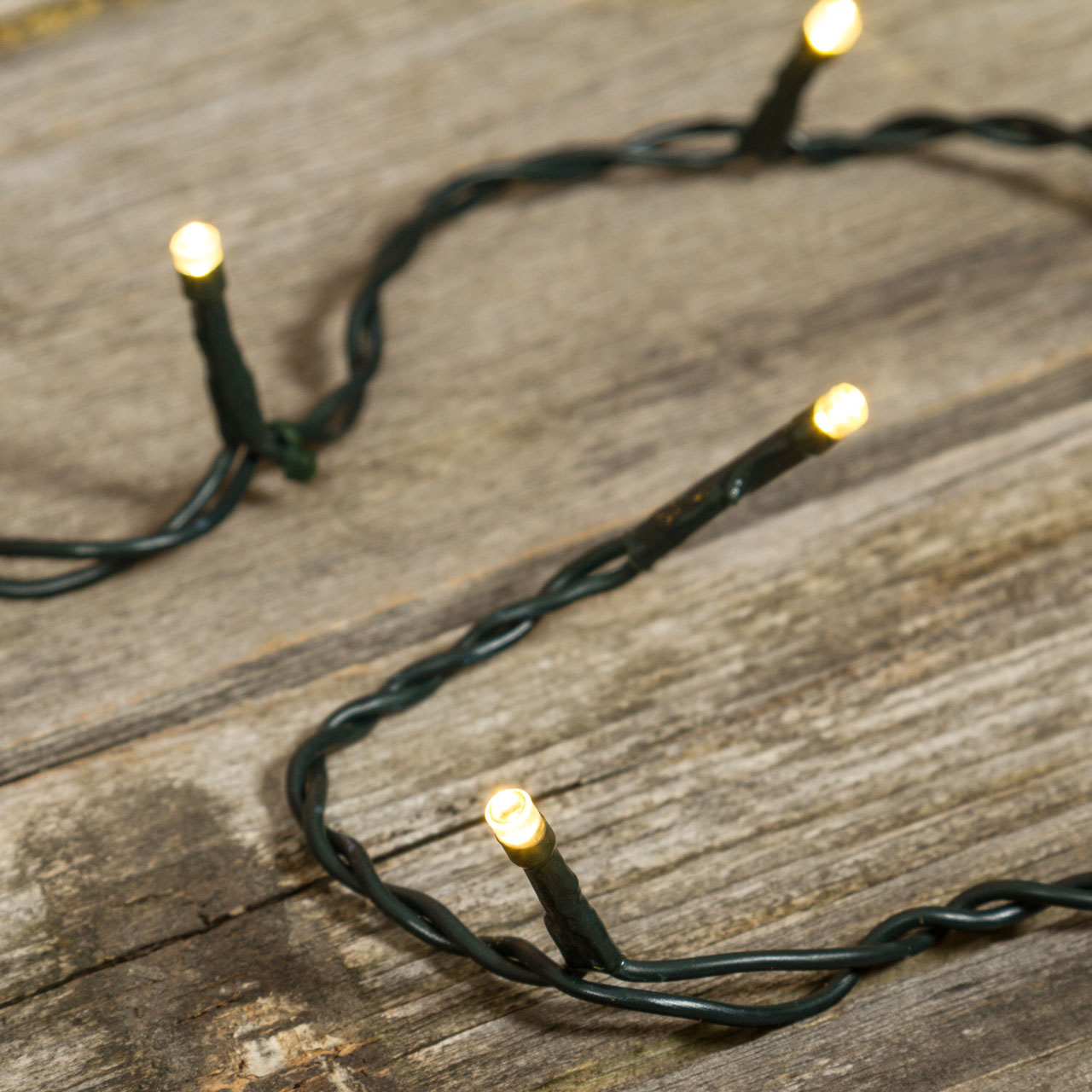 Lichterkette 1 m, 10 LEDs warmweiß 3 Lichterkette 1 m, 10 LEDs warmweiß 3