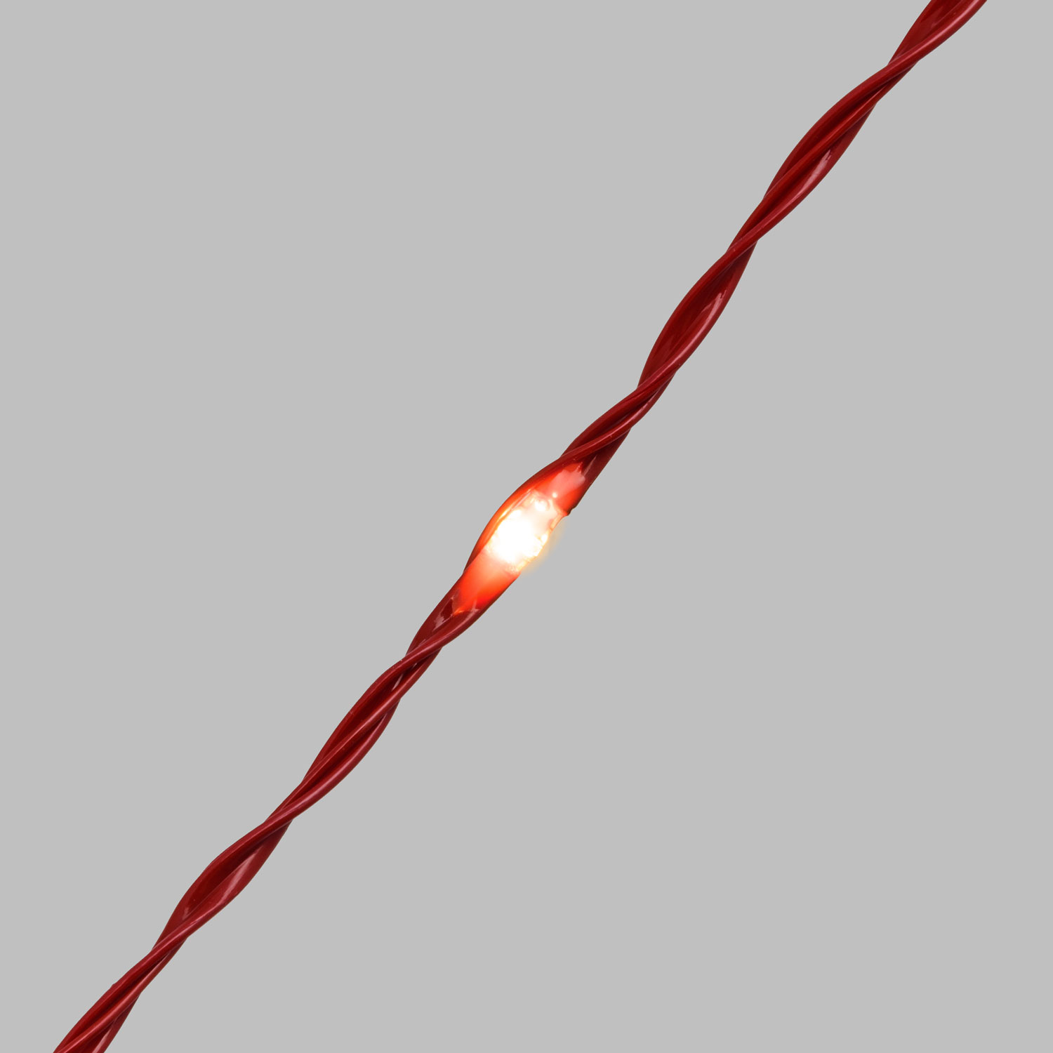 Catena MicroLED di 25 m, 500 microled bianco extra caldo, cavo rosso 4 Catena MicroLED di 25 m, 500 microled bianco extra caldo, cavo rosso 4