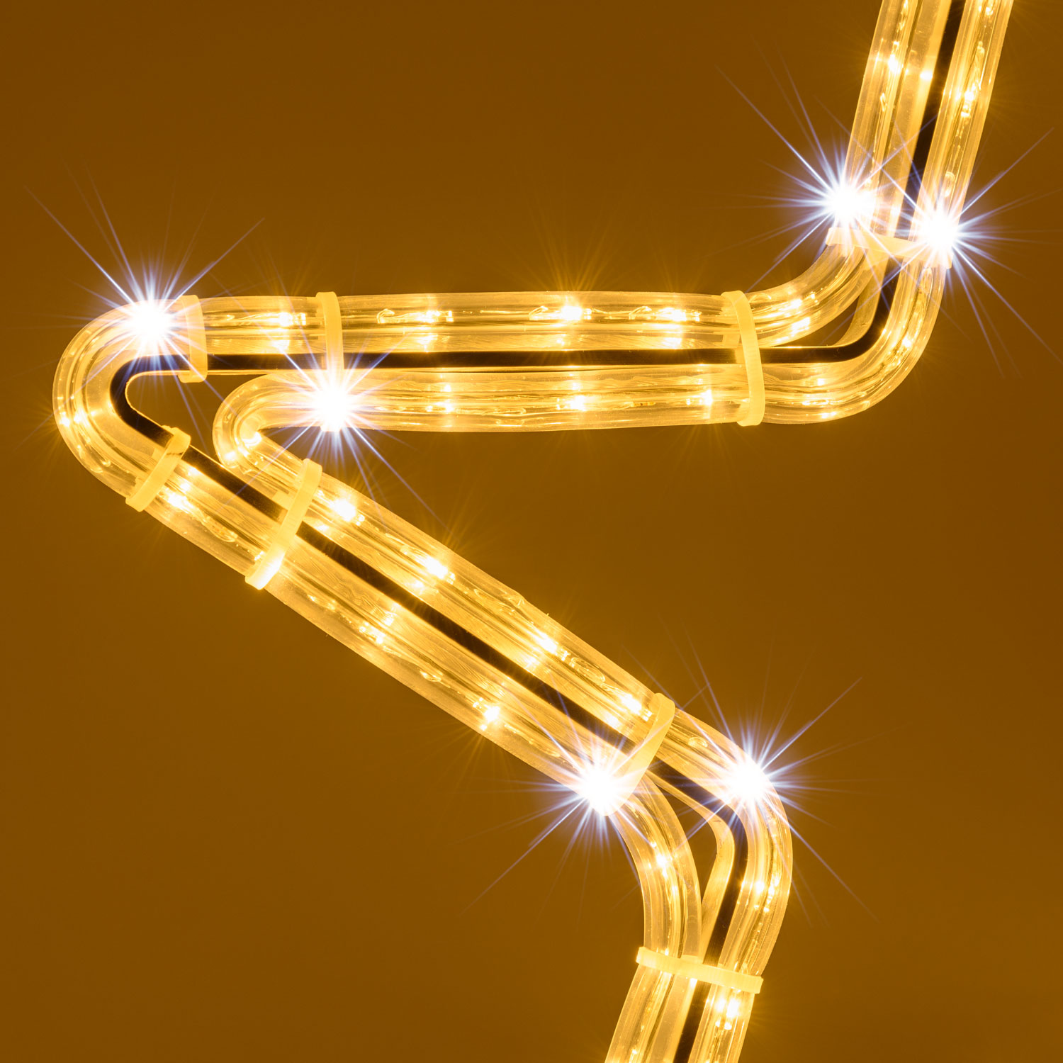 Stella in tubo luminoso, 47 x 45 cm, 116 led bianco caldo e bianco freddo 5 Stella in tubo luminoso, 47 x 45 cm, 116 led bianco caldo e bianco freddo 5