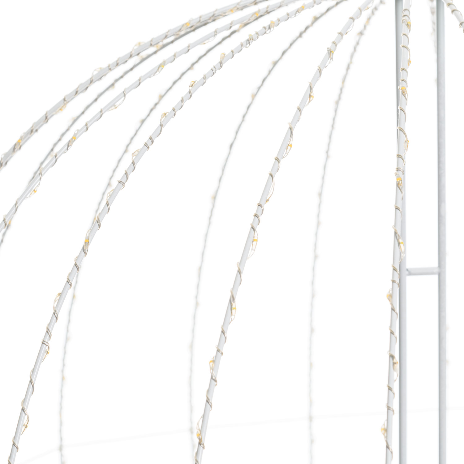 Ø 74 cm, Foldable White 3D Sphere, Warm White and White MicroEDs, for indoor use 6 Ø 74 cm, Foldable White 3D Sphere, Warm White and White MicroEDs, for indoor use 6