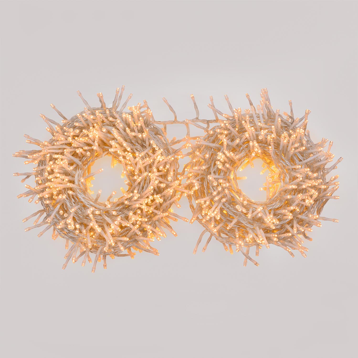 Catena Nastro di luci Connect+ 25 m, 1250 led bianco caldo, cavo trasparente, prolungabile 2 Catena Nastro di luci Connect+ 25 m, 1250 led bianco caldo, cavo trasparente, prolungabile 2