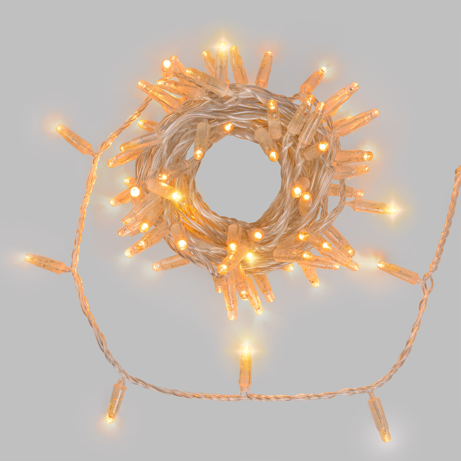 8 m Warm White Connect ProLine 36V Dual Color Flashing String Lights, 80 maxiLEDs, tranparent cable 6