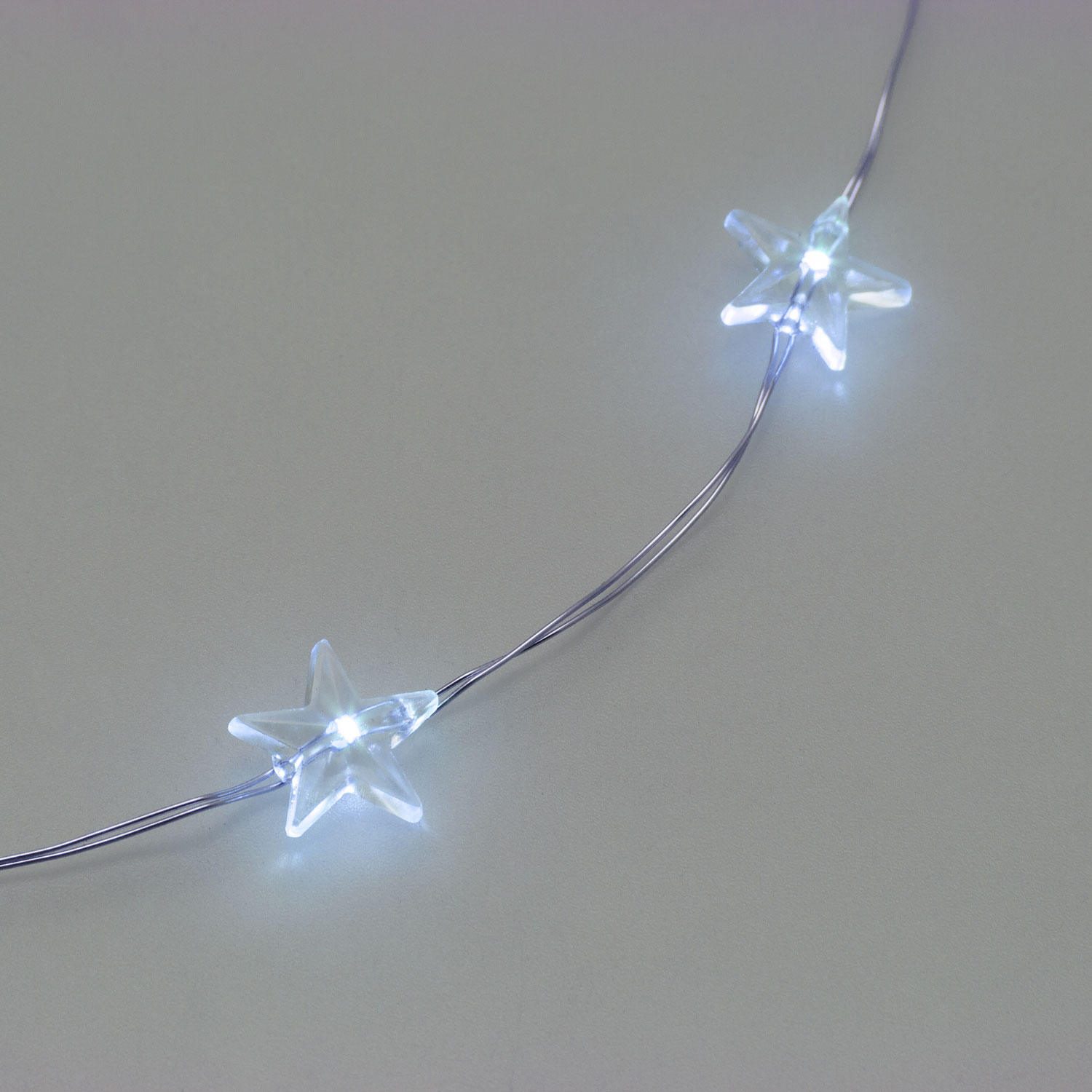 Collier Brilly 10 étoiles led blanc froid 4 Collier Brilly 10 étoiles led blanc froid 4