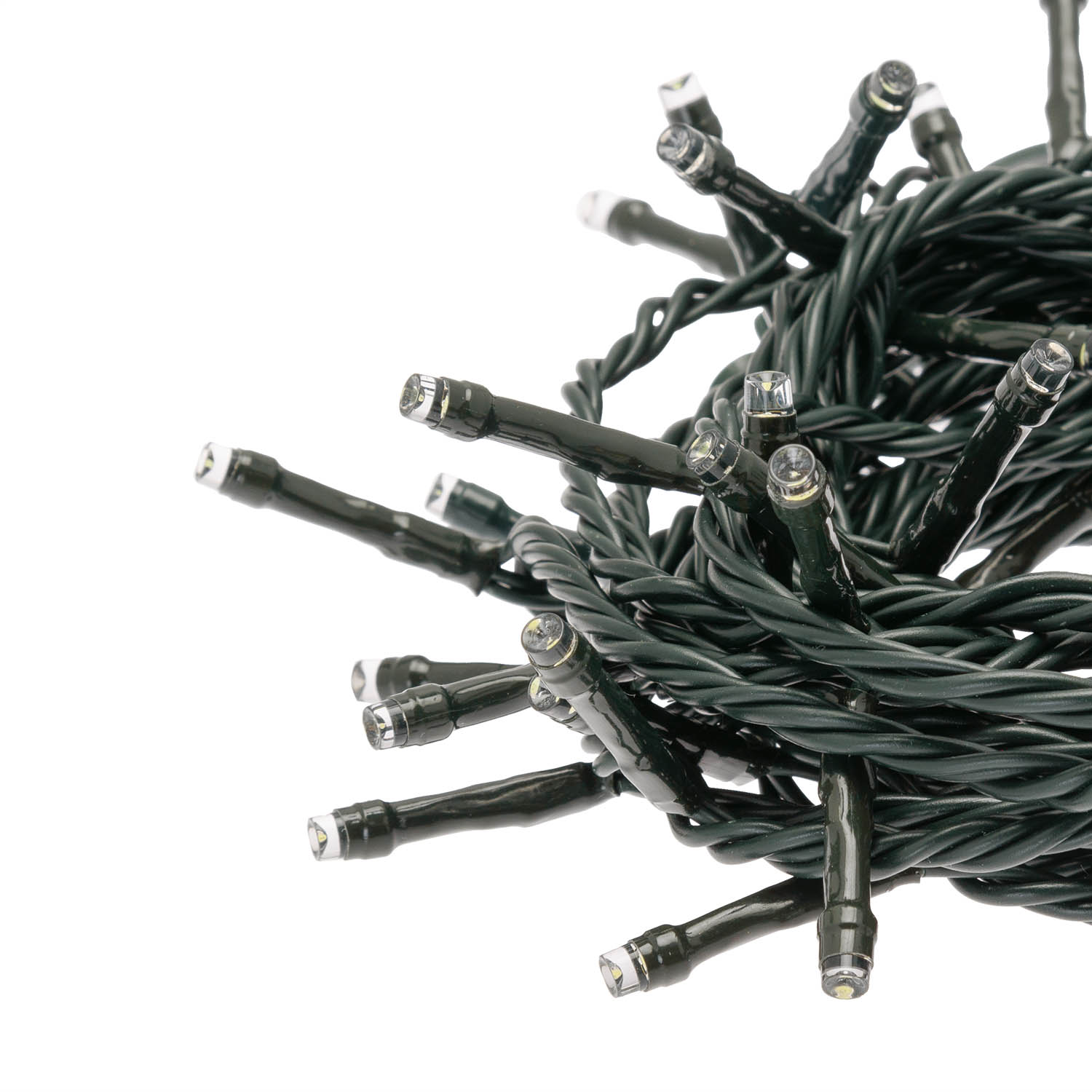 Guirlande Connect+ 8 m, 80 led multicolor Ice, câble vert, prolongeable 7 Guirlande Connect+ 8 m, 80 led multicolor Ice, câble vert, prolongeable 7