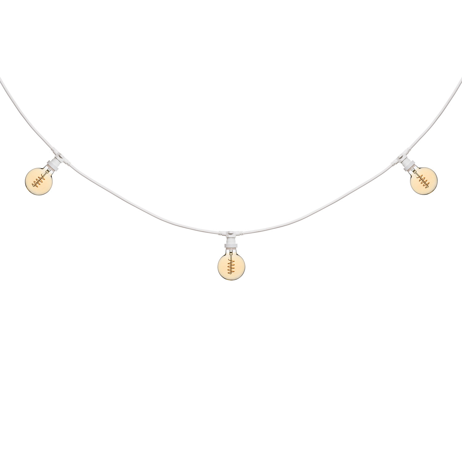 Guirnalda 5m con 16 bombillas led de 4W globo espiral Ø 95mm 3 Guirnalda 5m con 16 bombillas led de 4W globo espiral Ø 95mm 3