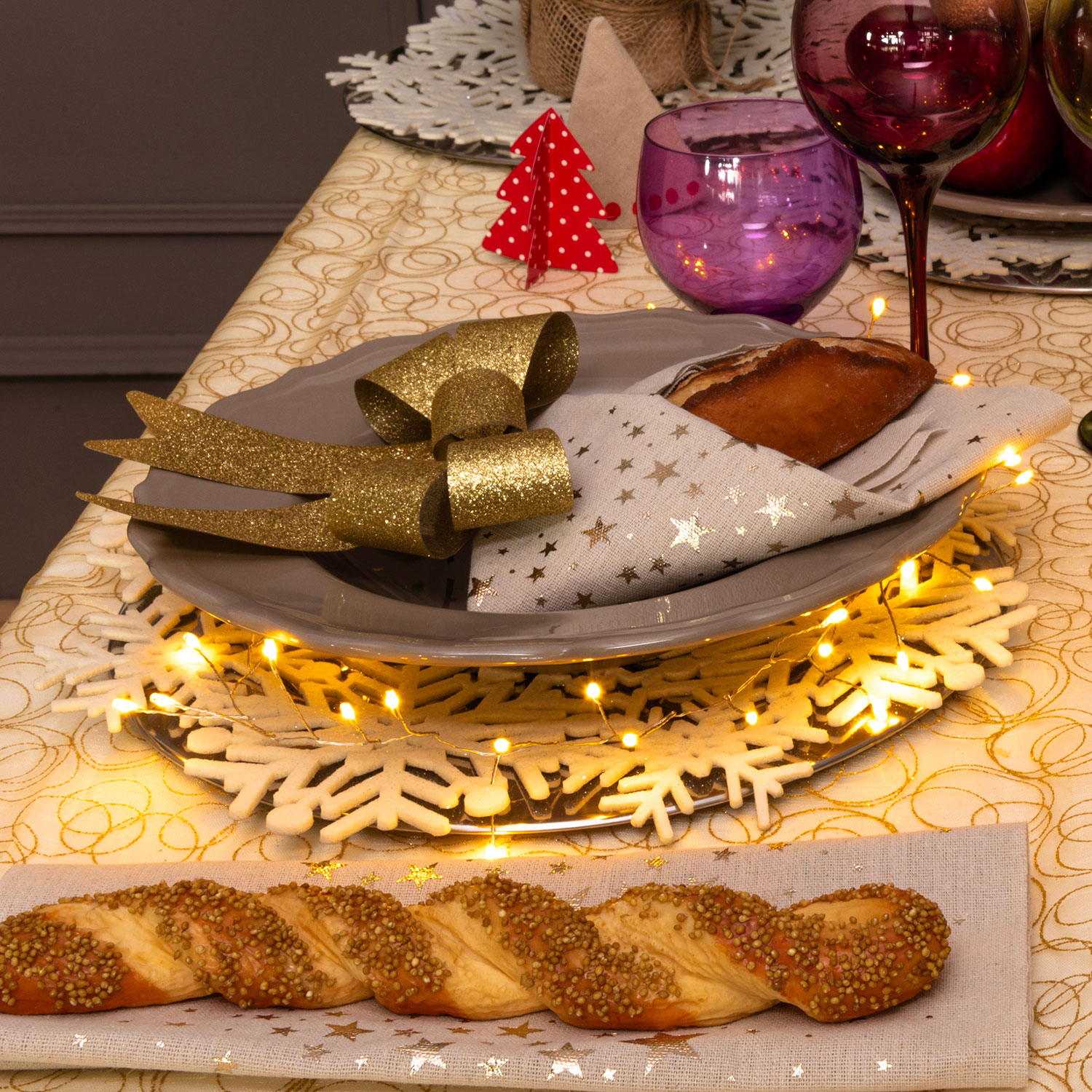 MiniCluster-Lichterkette 0,9 m, 45 MicroLEDs warmweiß 5 MiniCluster-Lichterkette 0,9 m, 45 MicroLEDs warmweiß 5