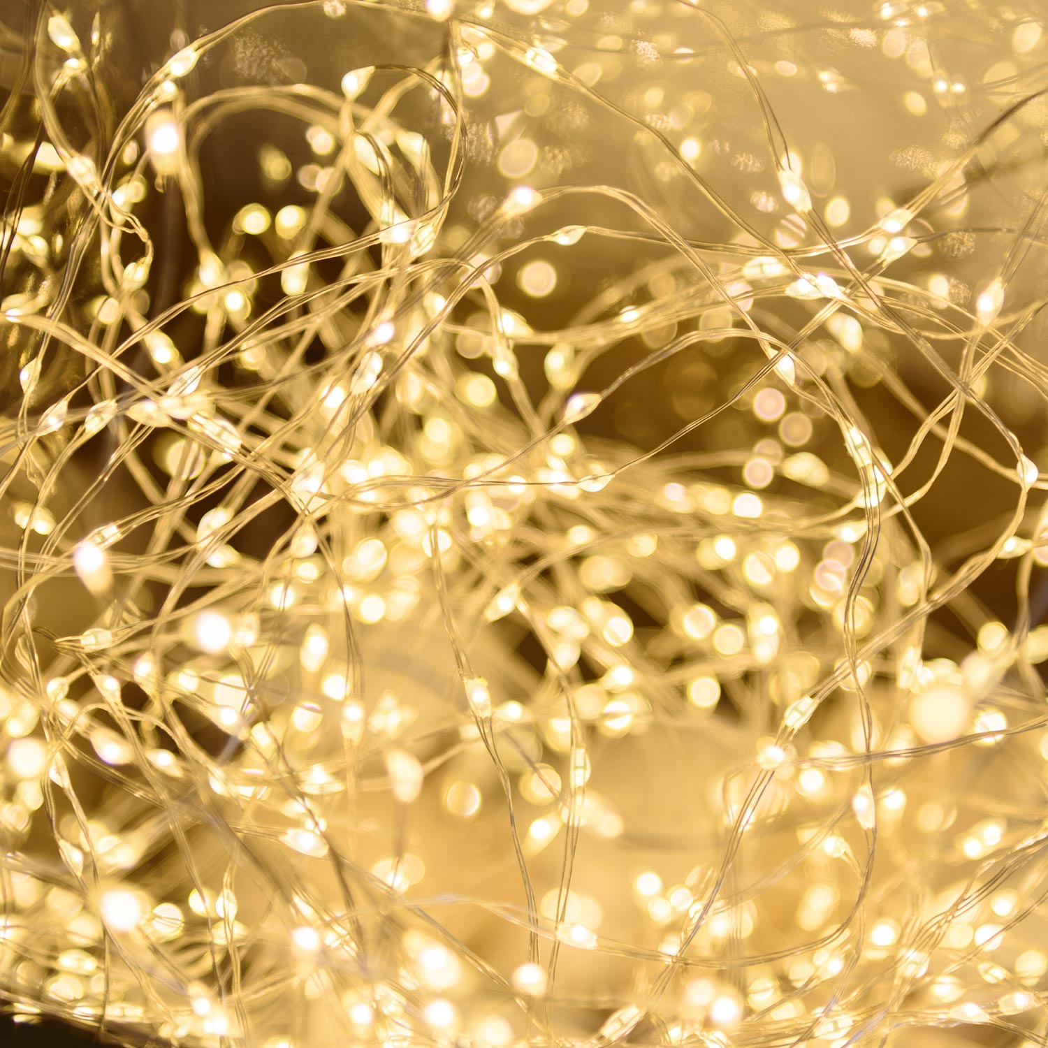 Lichterkette 20 m, 400 MicroLEDs warmweiß 12 Lichterkette 20 m, 400 MicroLEDs warmweiß 12