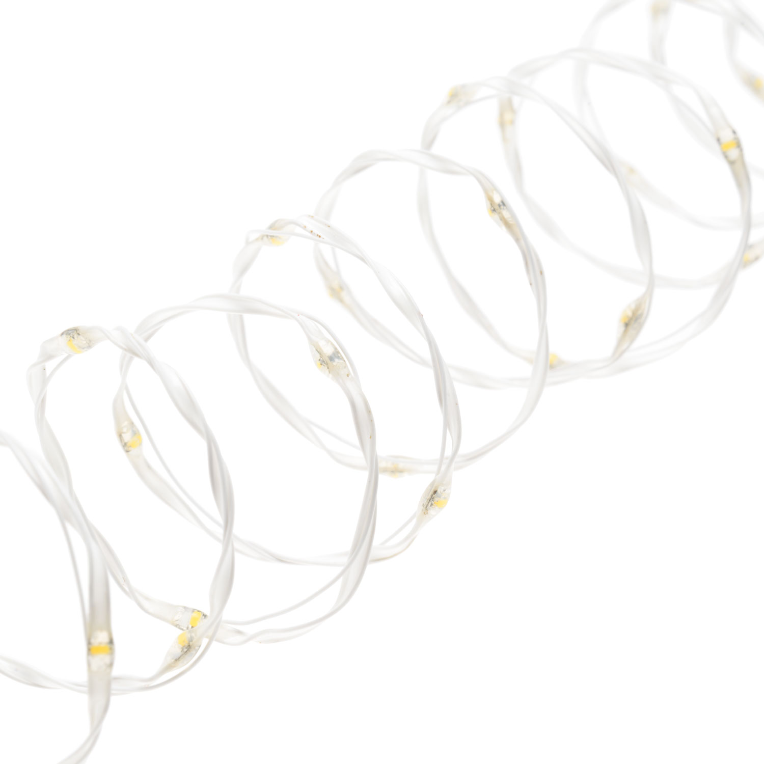 Catena MicroLED PRO di 25 m, 500 microled bianco extra caldo, cavo bianco 3 Catena MicroLED PRO di 25 m, 500 microled bianco extra caldo, cavo bianco 3