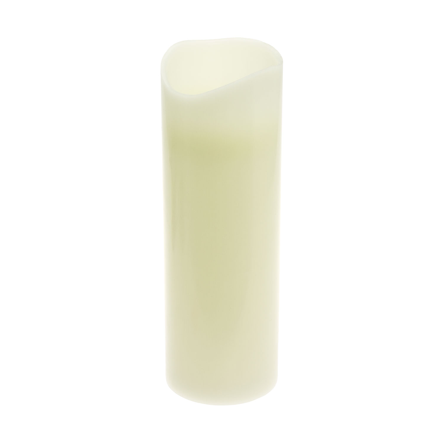 Vela led marfil de cera rústica, h 30 cm, Ø 10 cm 5 Vela led marfil de cera rústica, h 30 cm, Ø 10 cm 5