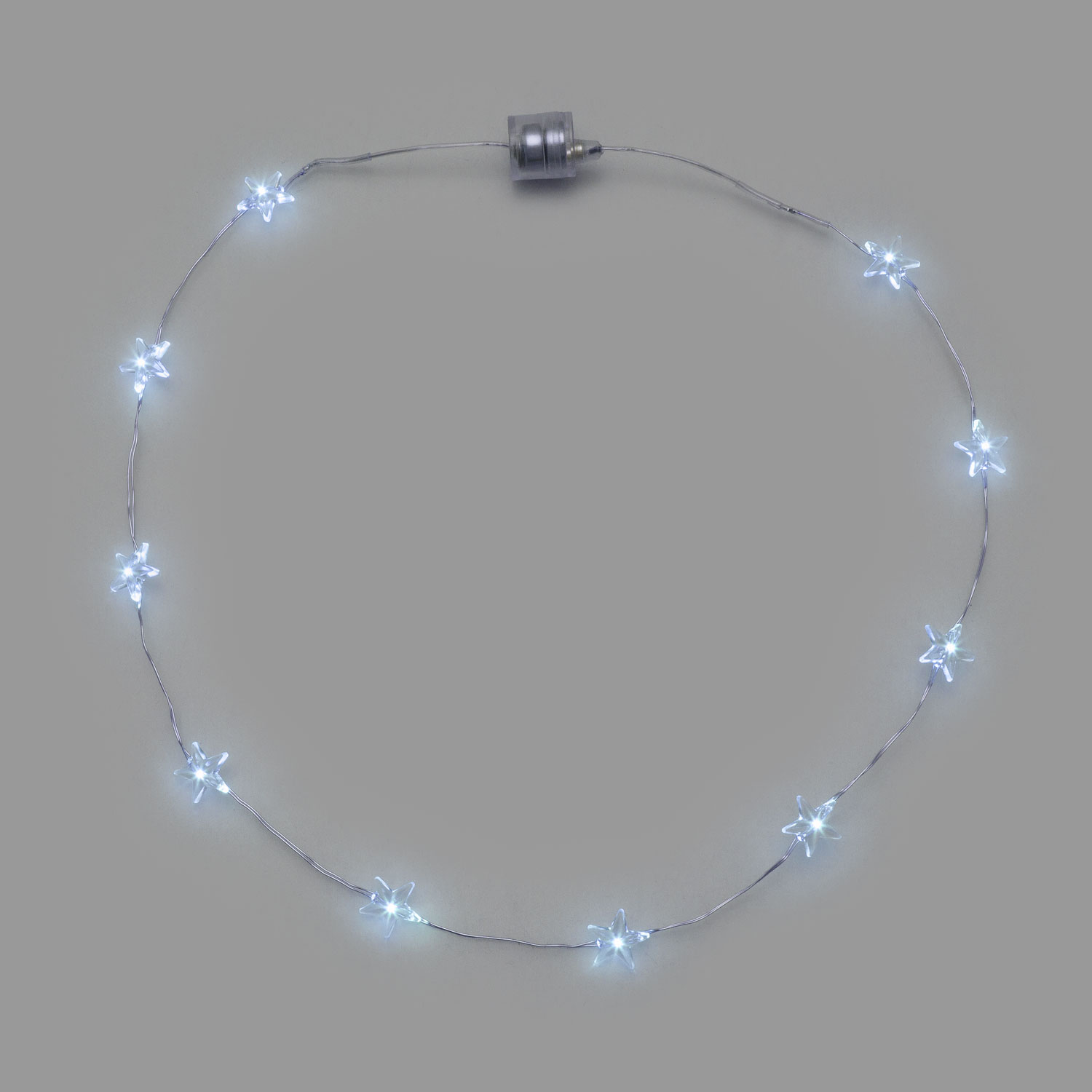 Collier Brilly 10 étoiles led blanc froid 3 Collier Brilly 10 étoiles led blanc froid 3