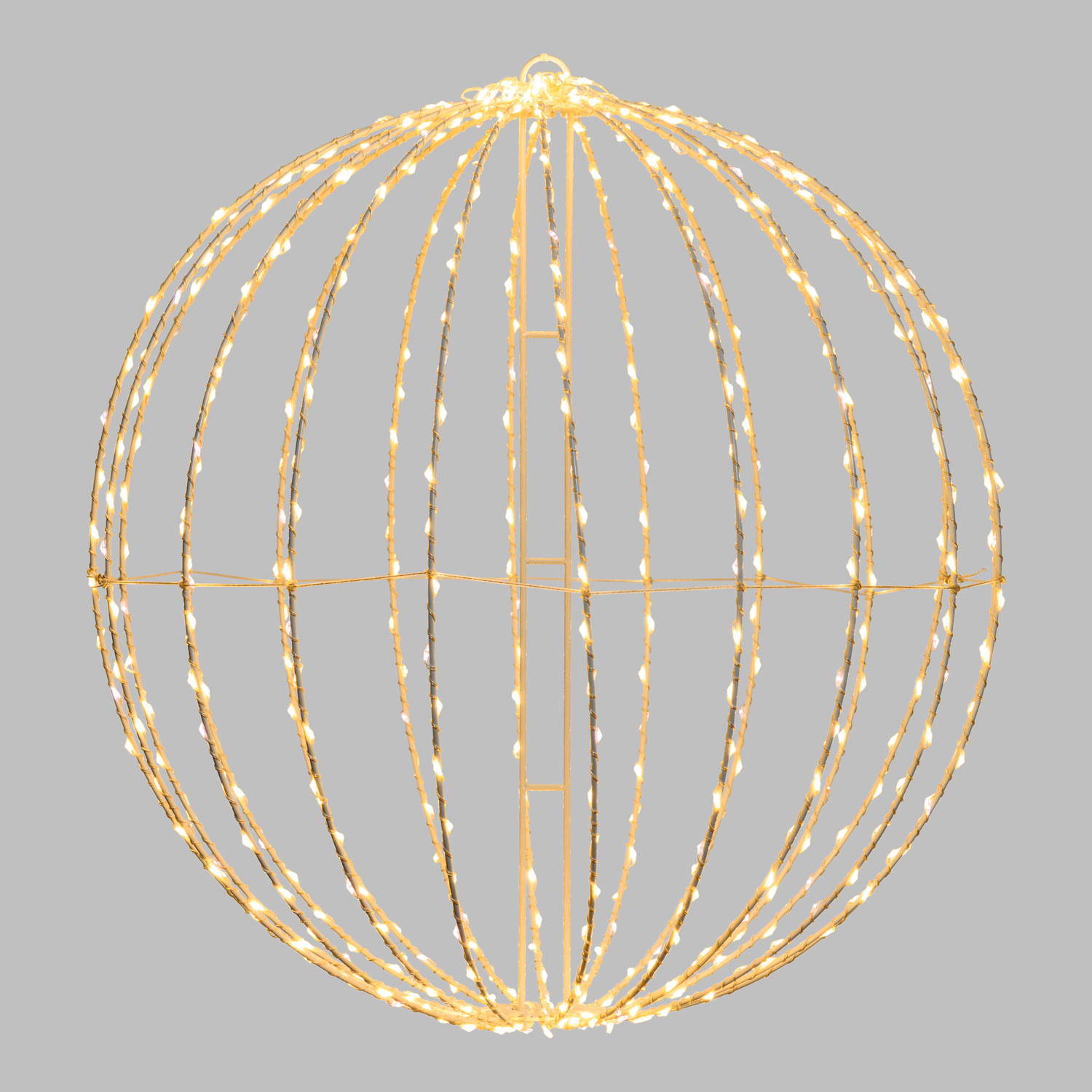 Esfera blanca 3D plegable, Ø 54 cm, microled blanco cálido y frío, uso interior 7 Esfera blanca 3D plegable, Ø 54 cm, microled blanco cálido y frío, uso interior 7