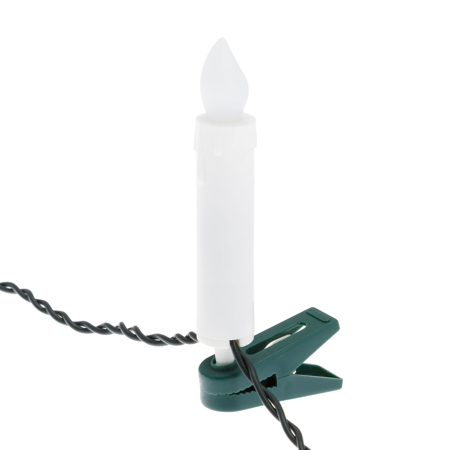 Catena di 20 candeline led per albero, bianco caldo 4 Catena di 20 candeline led per albero, bianco caldo 4