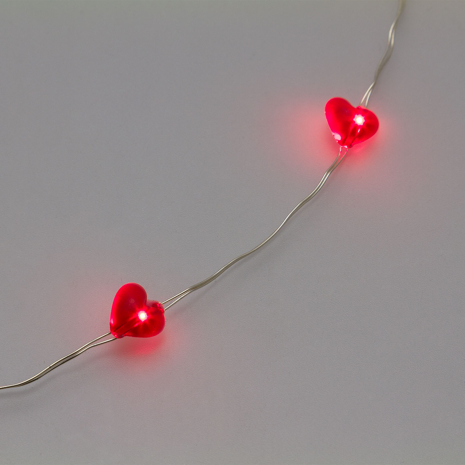 Collar Led corazones rojos 5 Collar Led corazones rojos 5