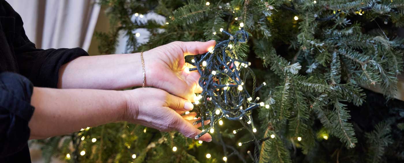 Combien de guirlandes par arbre de Noël?
