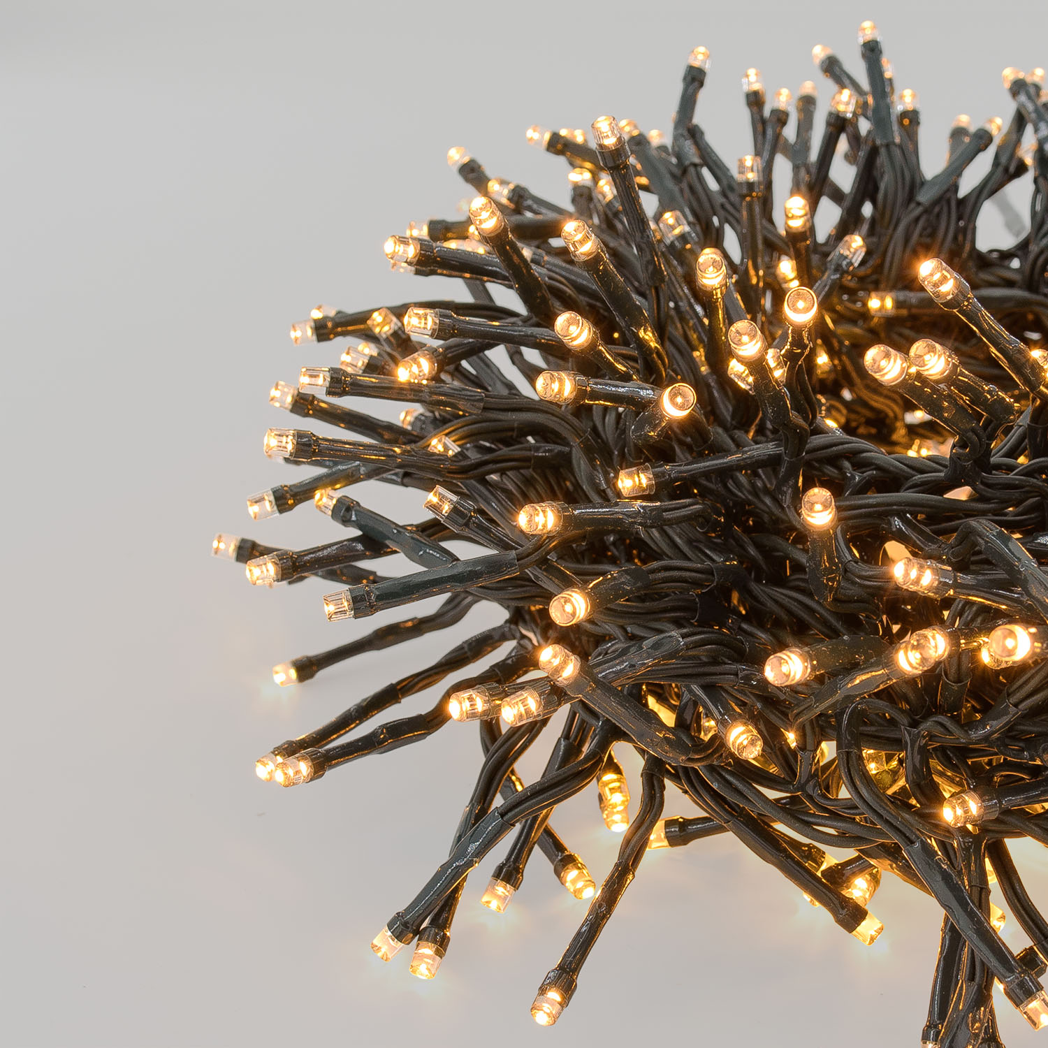 Catena Festone Connect+ 5 m, 500 led bianco caldo, cavo verde, prolungabile 3 Catena Festone Connect+ 5 m, 500 led bianco caldo, cavo verde, prolungabile 3