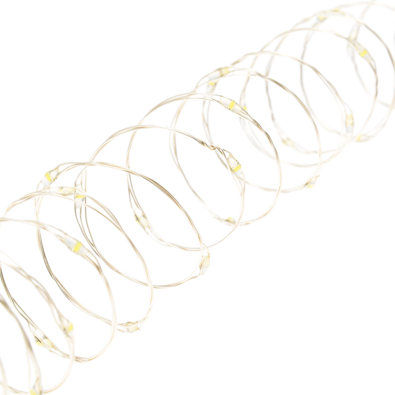 Catena argento 10 m, 200 microled bianco freddo 6 Catena argento 10 m, 200 microled bianco freddo 6