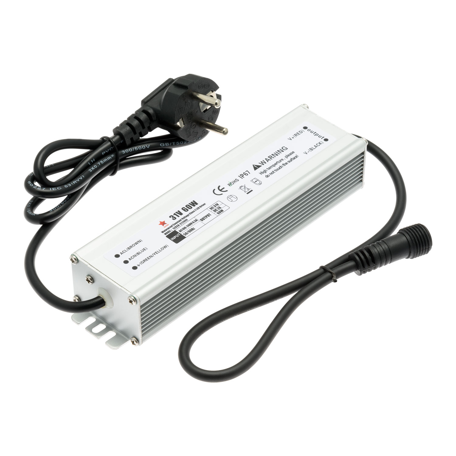 31 Volt DC, Max 60 Watt Transformer for Decorative Lights 2 31 Volt DC, Max 60 Watt Transformer for Decorative Lights 2