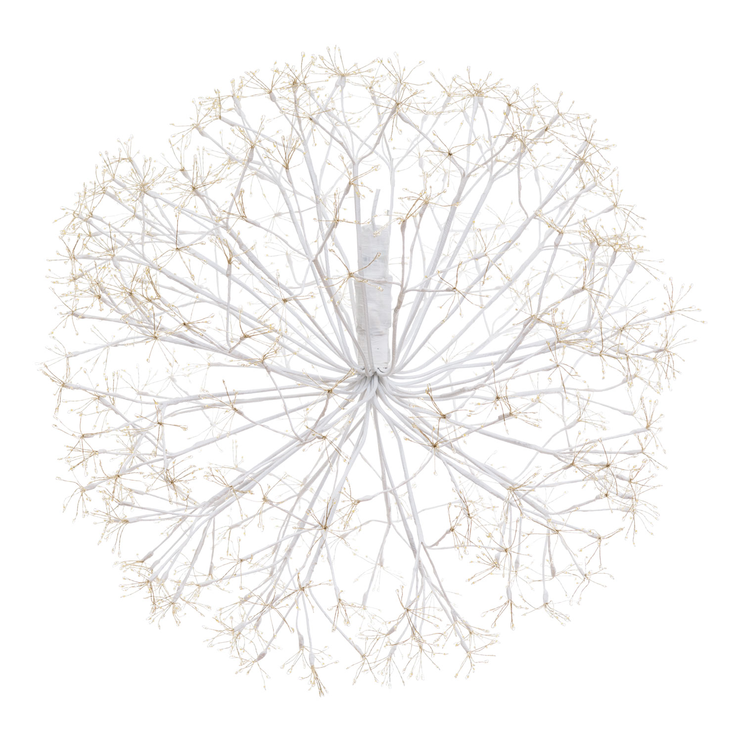Sphère RICCO avec branches blanches, Ø 80 cm, 2500 microled blanc chaud, intérieur 5 Sphère RICCO avec branches blanches, Ø 80 cm, 2500 microled blanc chaud, intérieur 5