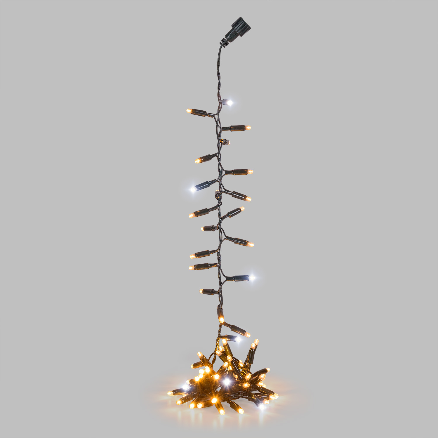 Festón Colgante Connect ProLine 36V Dual Color Flashing, 1,4 m, 70 maxiled blanco cálido, cable verde