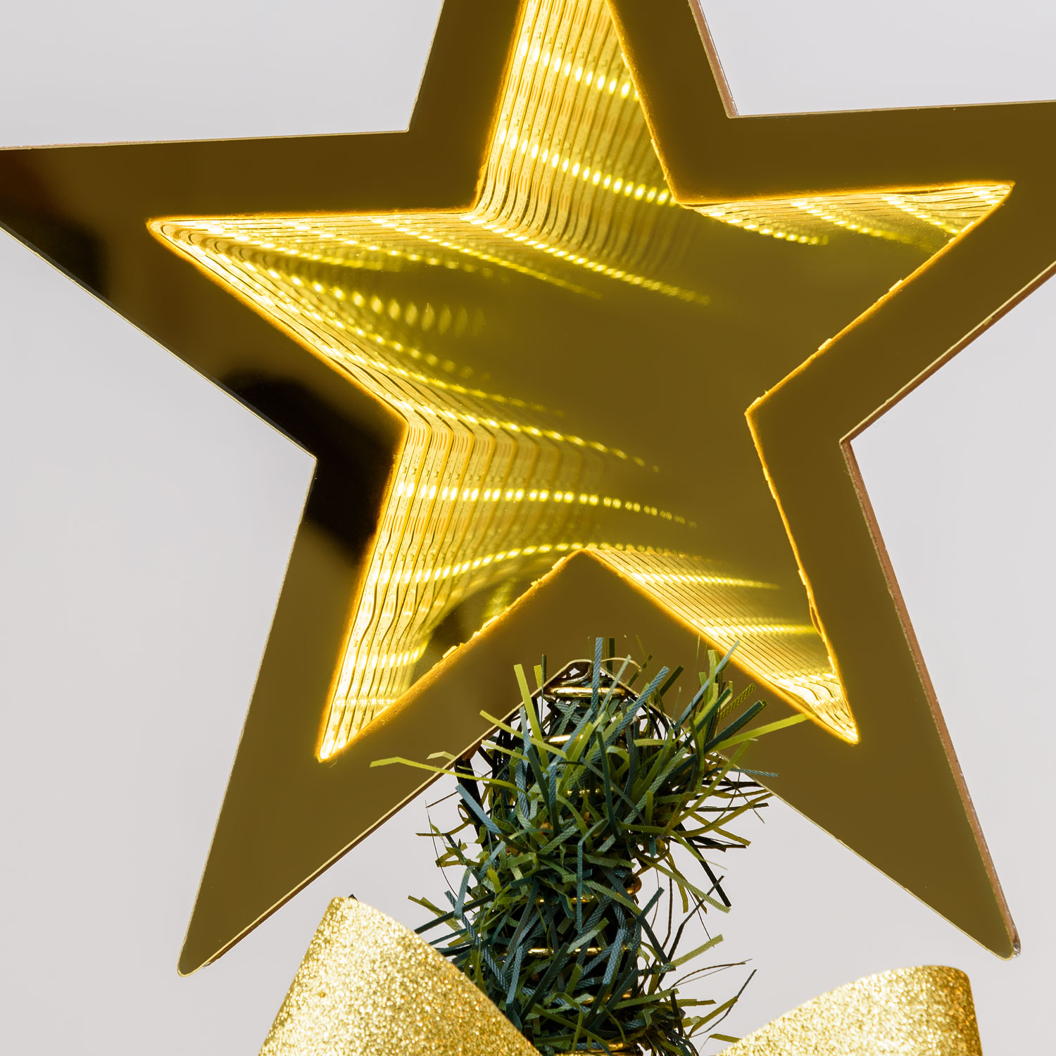 Cimier étoile Ø 25 cm, led blanc chaud traditionnel 6 Cimier étoile Ø 25 cm, led blanc chaud traditionnel 6