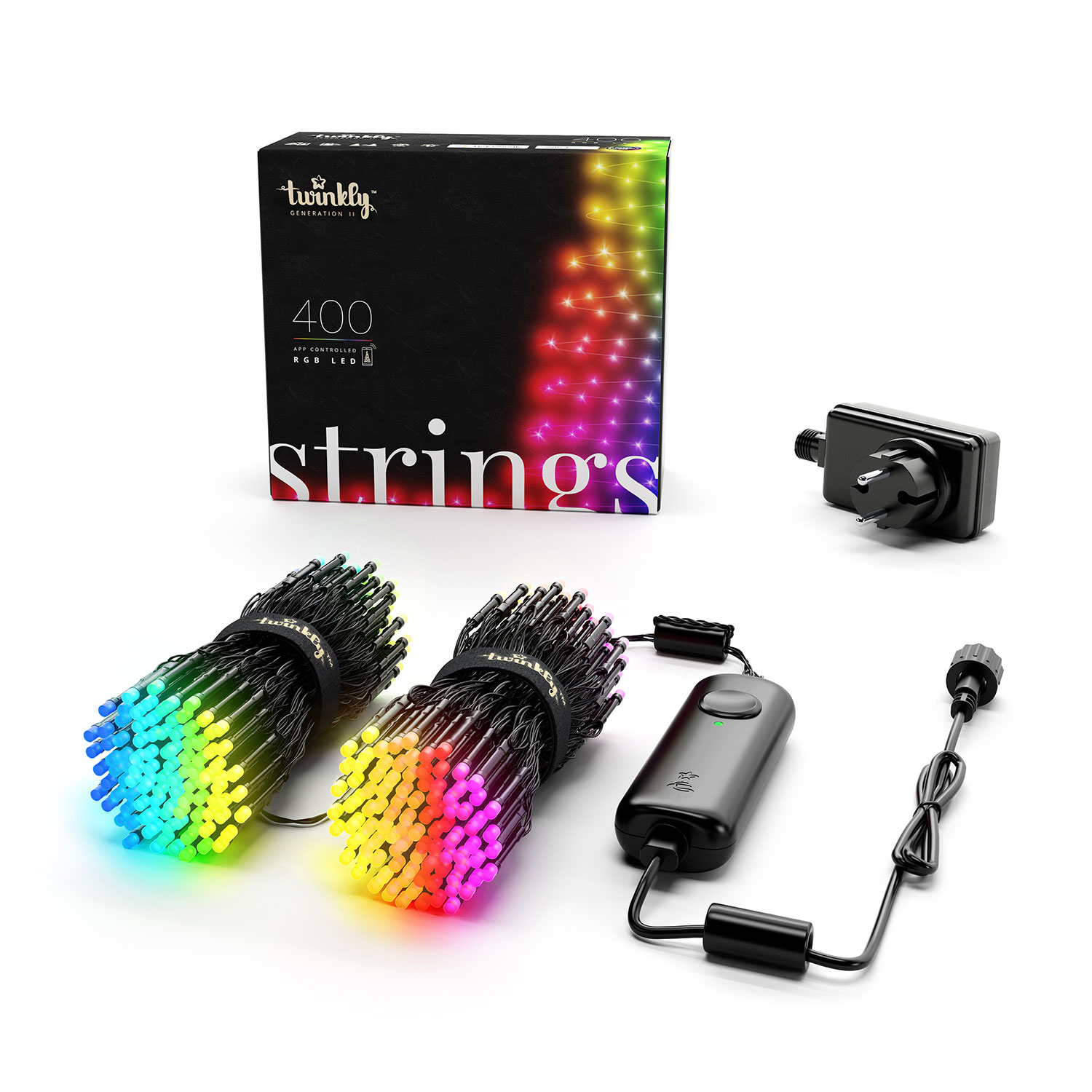 Twinkly Lichterkette 32 m, 400 RGB LEDs 1 Twinkly Lichterkette 32 m, 400 RGB LEDs 1
