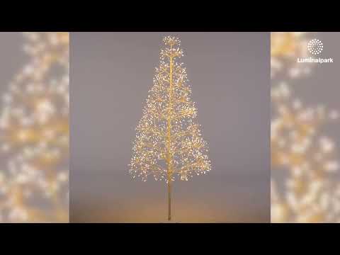 White RICCO Tree, h 1,5 m, 1500 Warm White MicroLEDs, Indoor Use 2 White RICCO Tree, h 1,5 m, 1500 Warm White MicroLEDs, Indoor Use 2