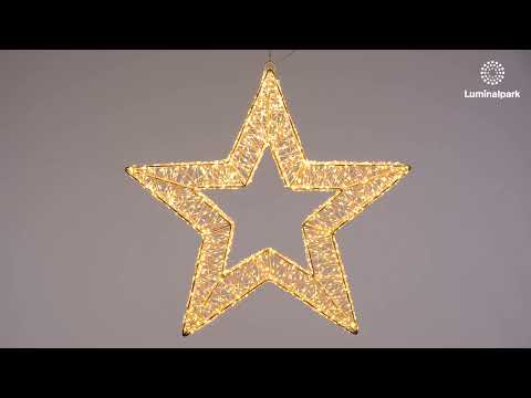 Ø 75 cm, White Star 3D, Warm White and White MicroEDs, for indoor use 2 Ø 75 cm, White Star 3D, Warm White and White MicroEDs, for indoor use 2