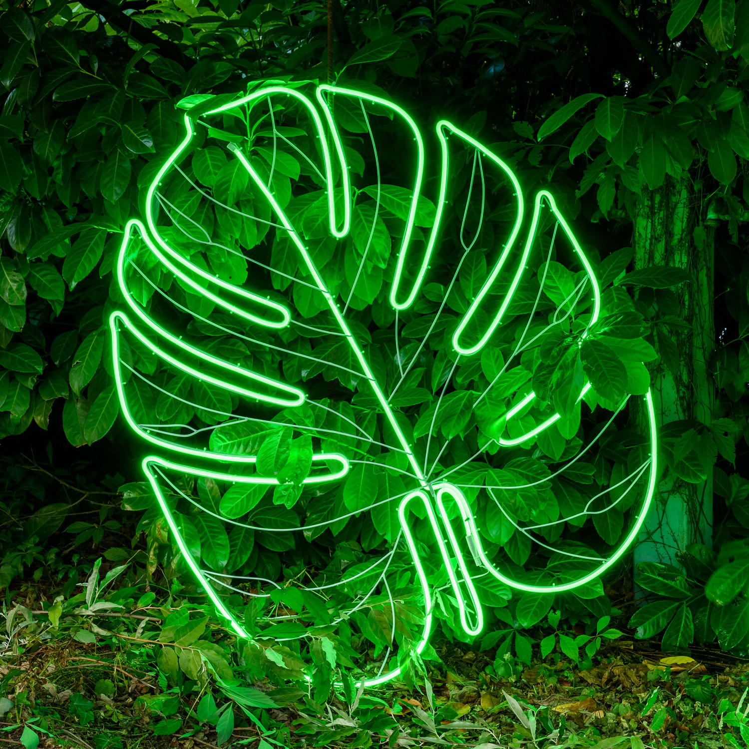 Neon Tropical Palm Leaf Lights SMD, h. 114 cm, 952 Leds 1 Neon Tropical Palm Leaf Lights SMD, h. 114 cm, 952 Leds 1