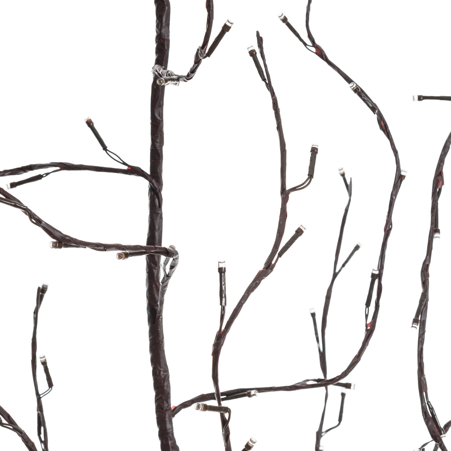 Branche marron h 3 m, 288 led blanc chaud 12 Branche marron h 3 m, 288 led blanc chaud 12