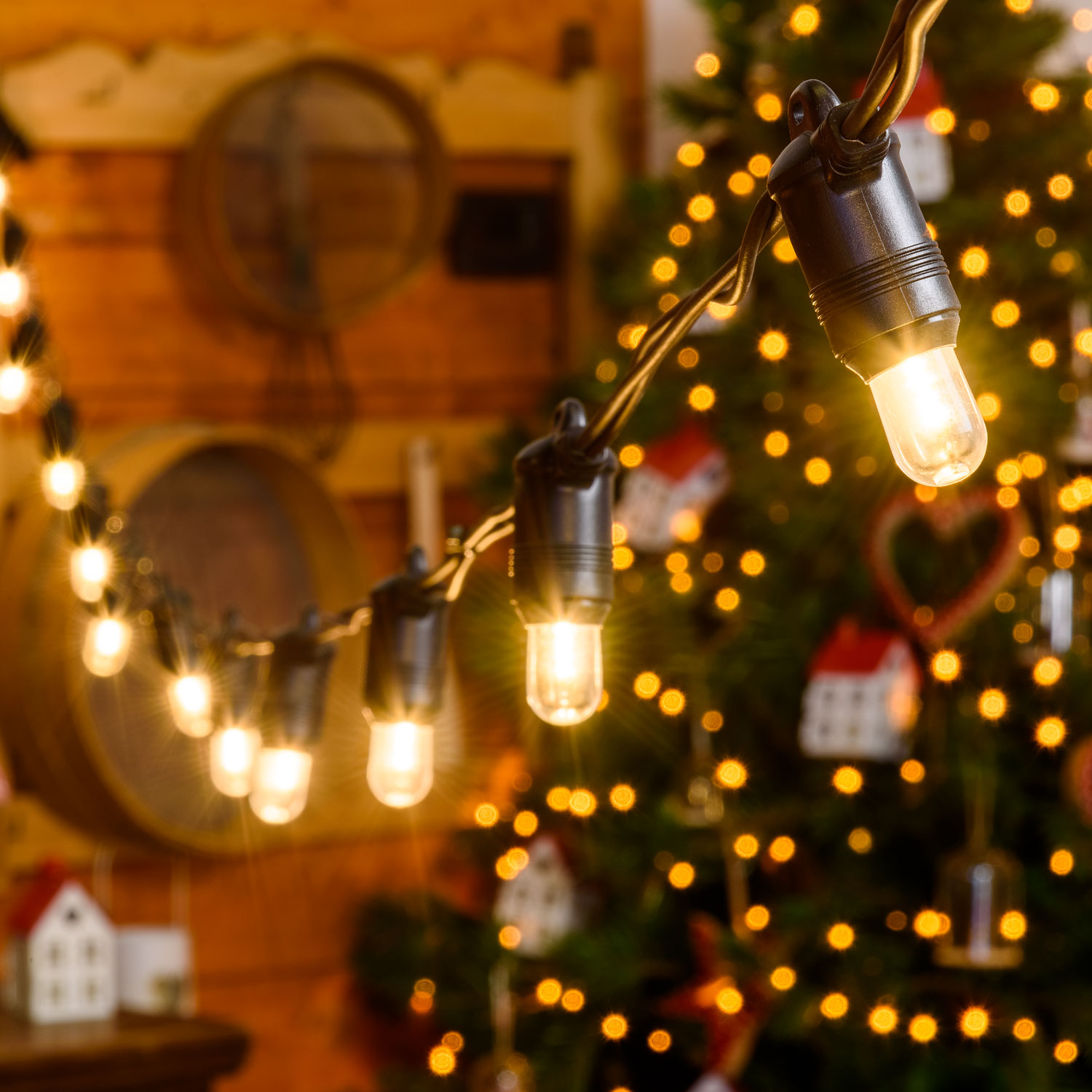 6m 20 Warm White E14 LED Bulbs Festoon Lights 5 6m 20 Warm White E14 LED Bulbs Festoon Lights 5