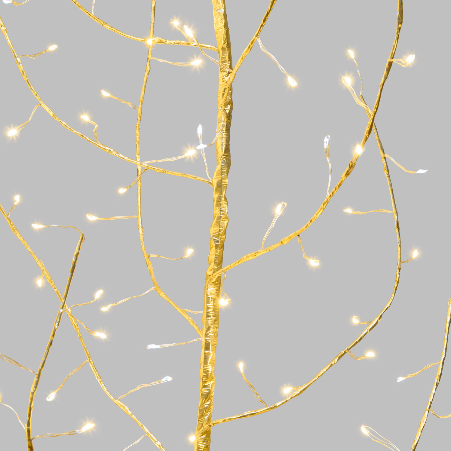 Rama Tilo champagne 3 m, 504 microled blanco cálido y blanco frío, cable metal plata, uso interior 8 Rama Tilo champagne 3 m, 504 microled blanco cálido y blanco frío, cable metal plata, uso interior 8