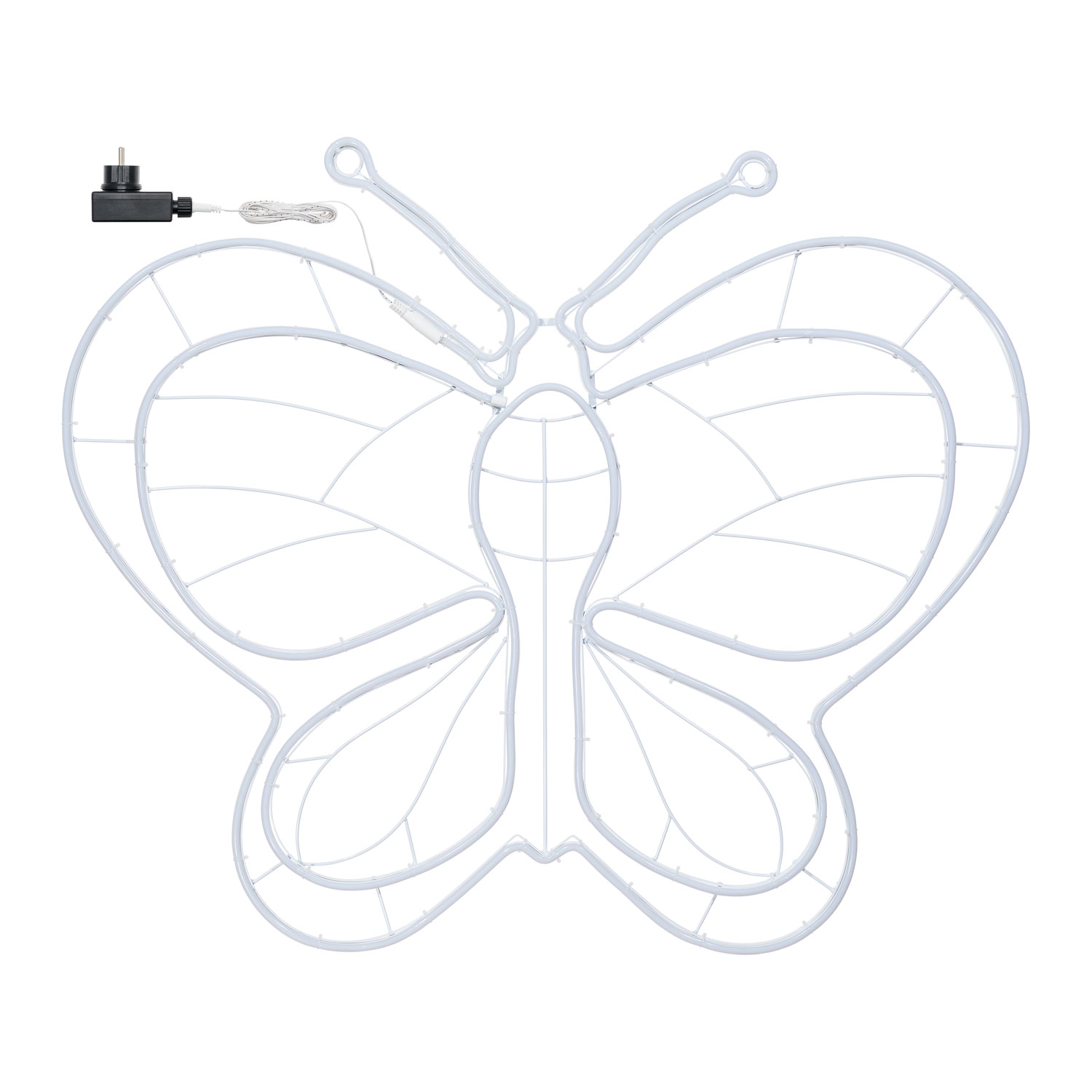 Butterfly Neon Lights SMD, h. 82 cm, Warm White and Pink Leds 3 Butterfly Neon Lights SMD, h. 82 cm, Warm White and Pink Leds 3