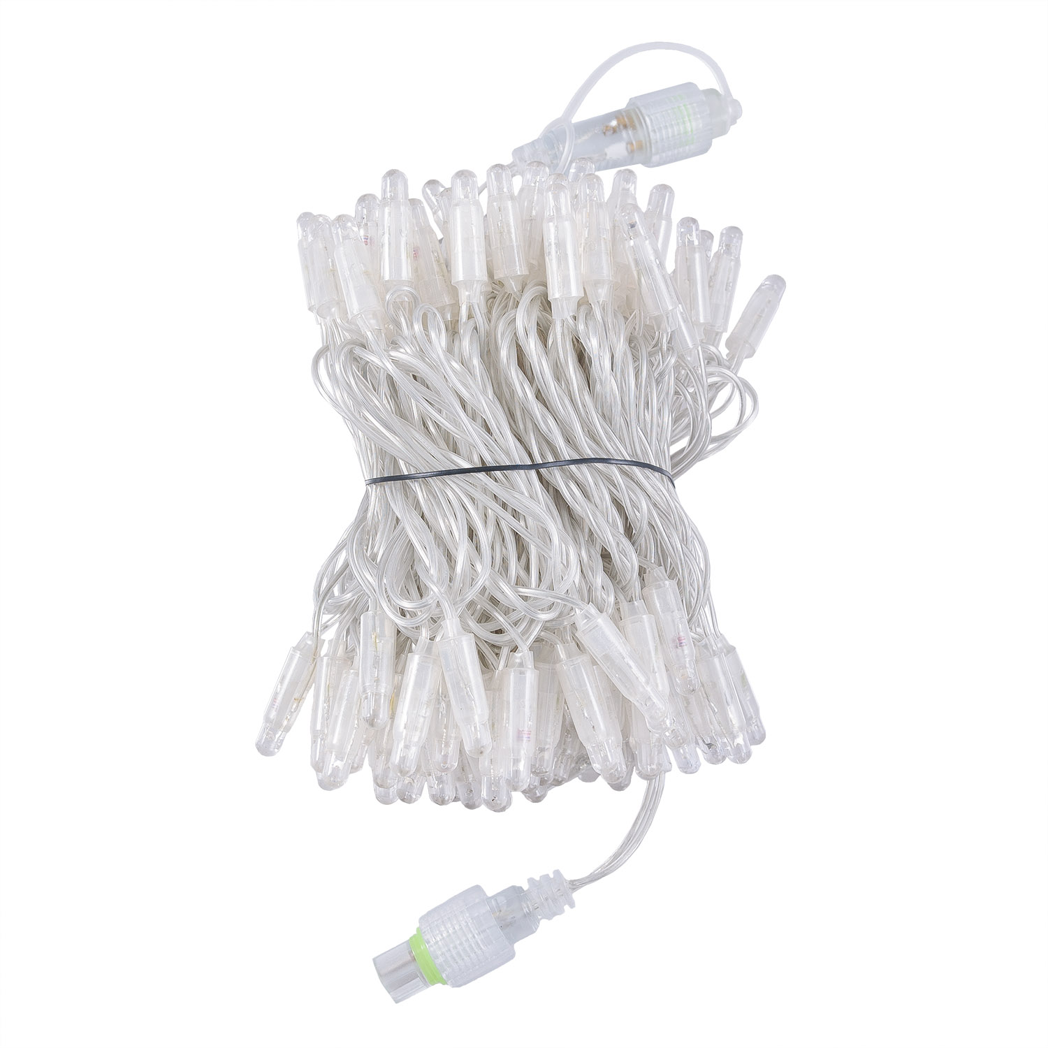 Guirnalda Connect ProLine 36V, 12 m, 120 maxiled blanco cálido, cable transparente, prolongable 5