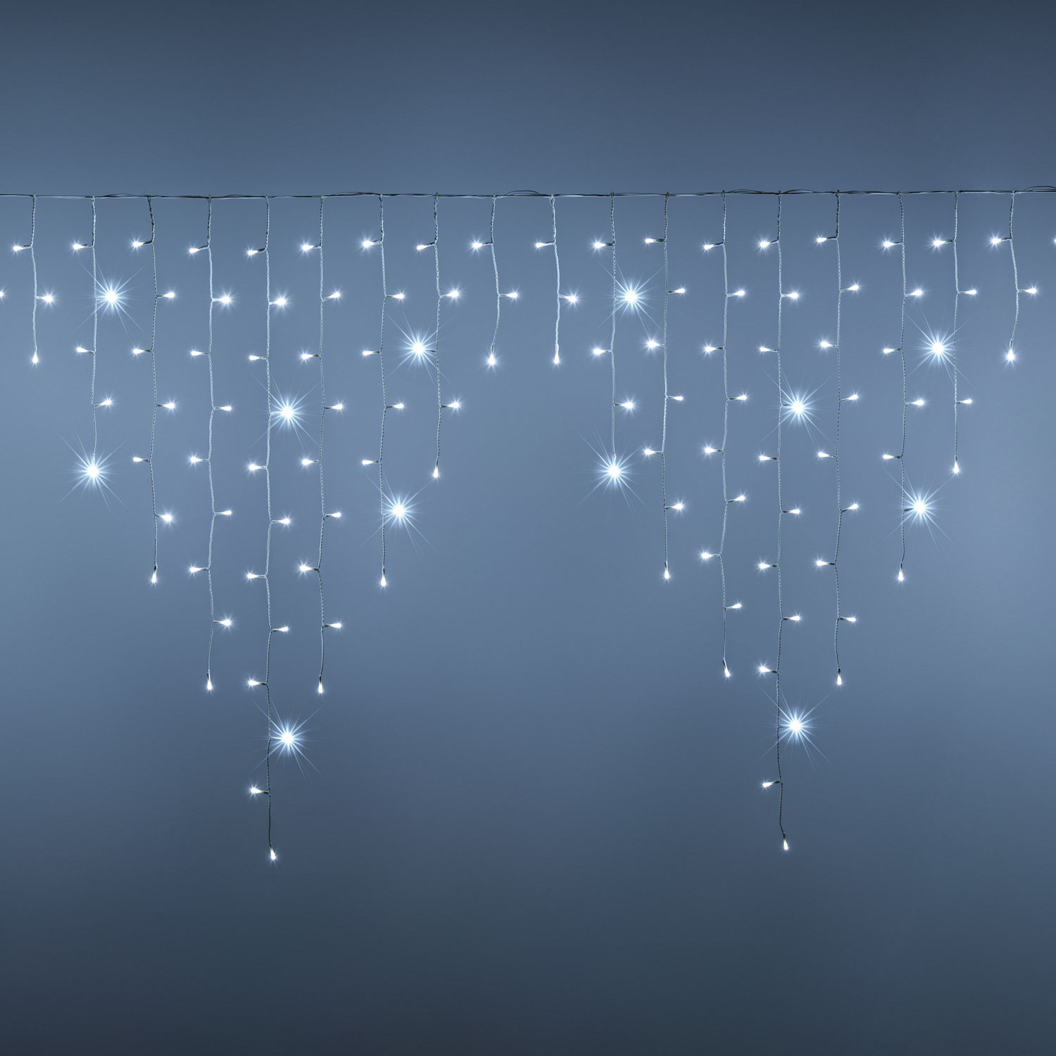Stalattite 4,5 x 1,2 m, 300 led bianco freddo 3 Stalattite 4,5 x 1,2 m, 300 led bianco freddo 3