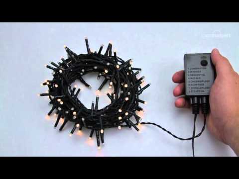 Catena 25,7 m, 360 miniled bianco caldo, cavo verde 2 Catena 25,7 m, 360 miniled bianco caldo, cavo verde 2