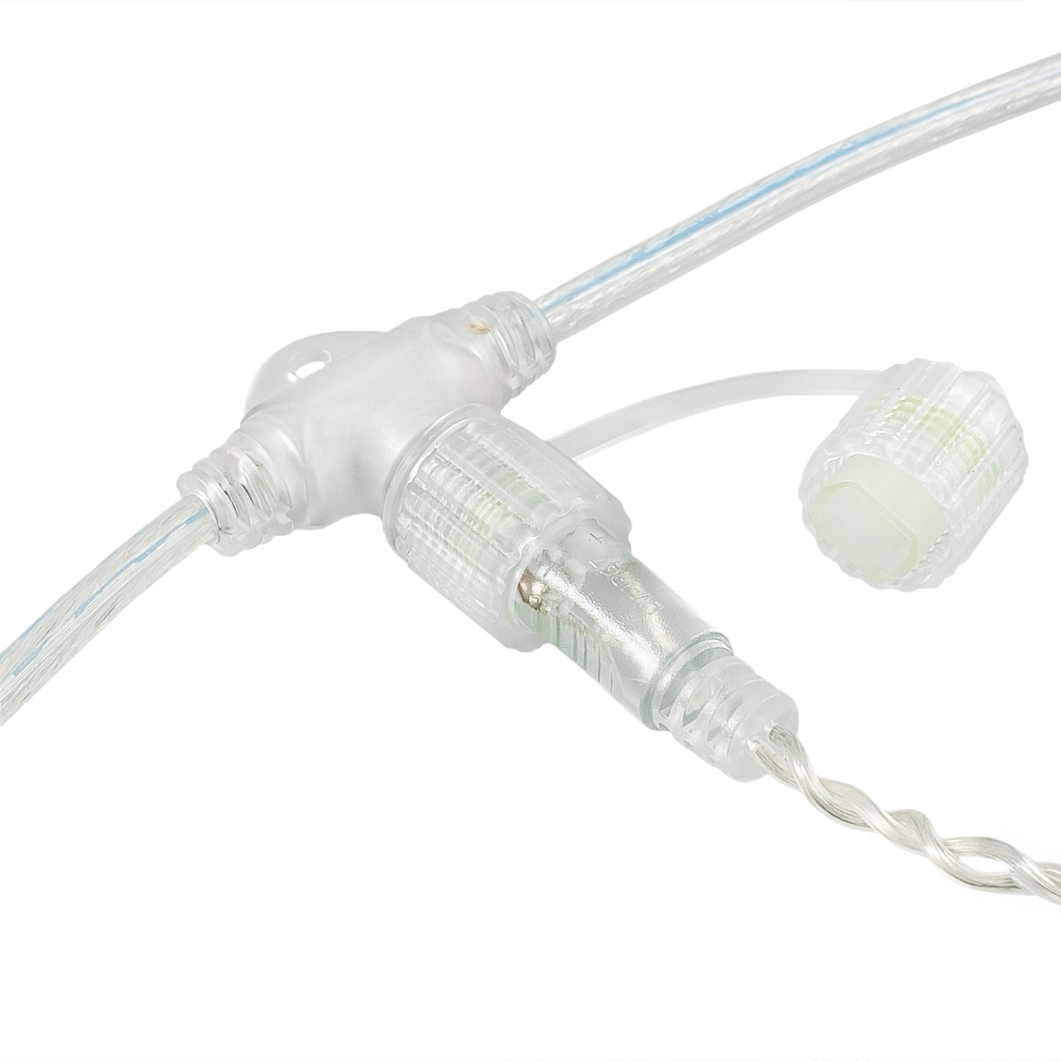 Multiconector Connect ProLine 36V, 2 salidas, cable transparente 4