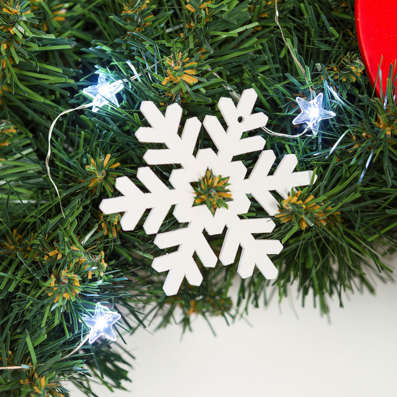 Guirnalda Led estrellas blancas 1,9m 8 Guirnalda Led estrellas blancas 1,9m 8